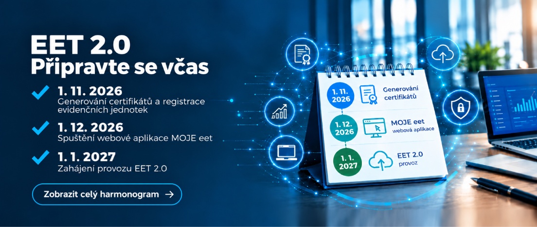 EET 2.0 - Připravte se včas